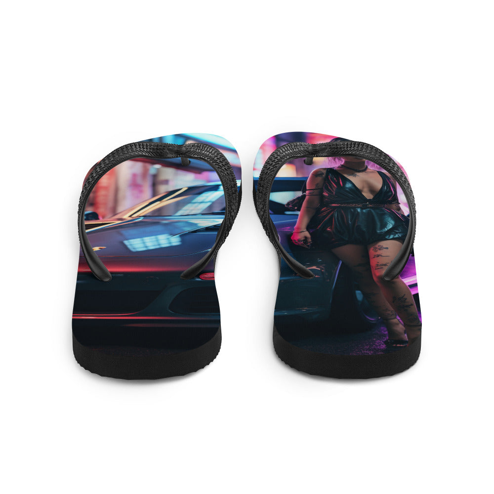 Limited Edition X/50 - Porsche 01 - Flip-Flops - Midnight