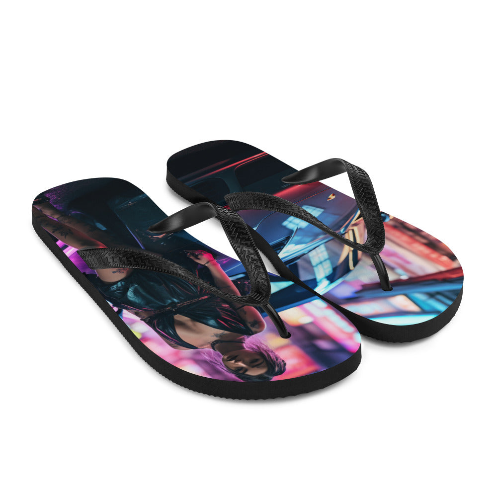 Limited Edition X/50 - Porsche 01 - Flip-Flops - Midnight